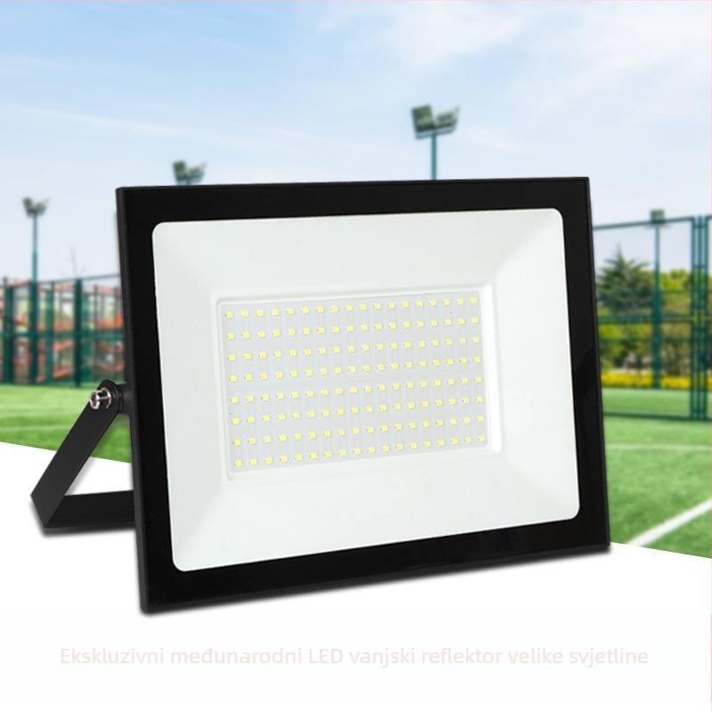 LED reflektor bez okvira za vanjsku rasvjetu, 50W/100W/200W, IP65, 220V, aluminijsko kućište