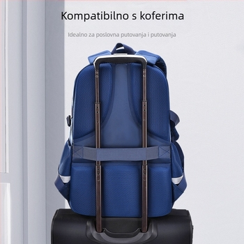 Najlonski školski ruksak, prozračan, vodootporan, otporan na habanje, s zračnim jastučićem na naramenici