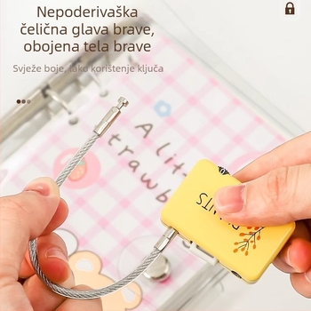 Kovinska kombinacijska zaključavka s číselnim tipom zaključavanja; model JSFAQS; marka The First Force; debljina zaključnog štapa: normalna; razmak zaključnih štapova: normalan