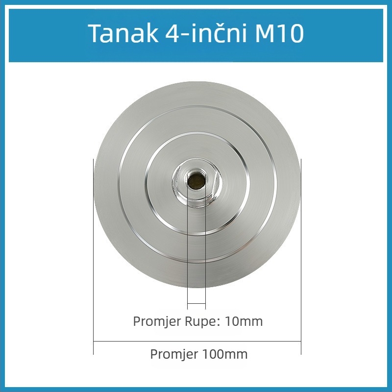 Chuanxing disk za lijepljenje od aluminijske legure; materijal: aluminijska legura; abrazivno: aluminijska legura, kopčasti platno, univerzalno ljepilo; tvrdoća: super tvrdo