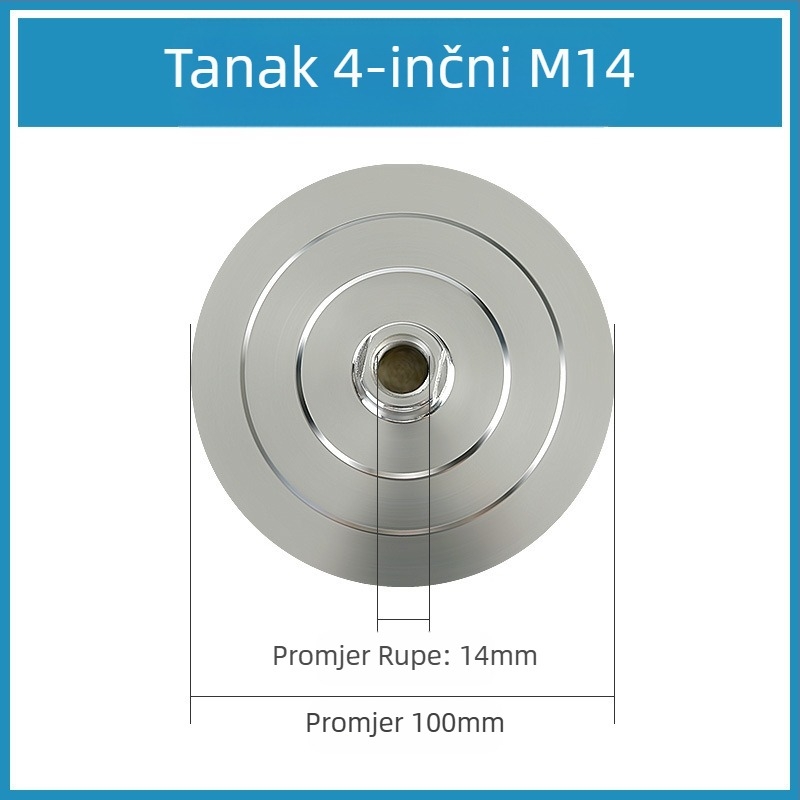 Chuanxing disk za lijepljenje od aluminijske legure; materijal: aluminijska legura; abrazivno: aluminijska legura, kopčasti platno, univerzalno ljepilo; tvrdoća: super tvrdo