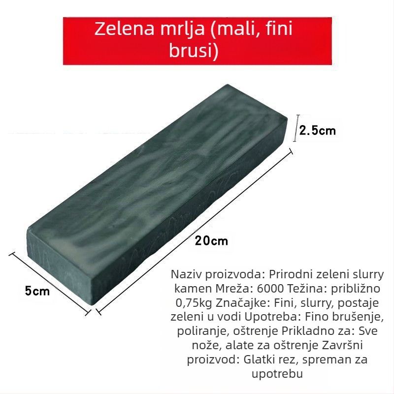 Pulp Stone brusni kamen za oštrenje nože, kućni kamen za brušenje, prilagodljiv s otisnutim logotipom