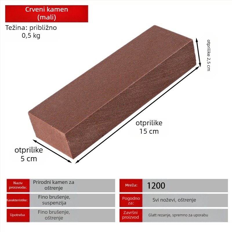 Pulp Stone brusni kamen za oštrenje nože, kućni kamen za brušenje, prilagodljiv s otisnutim logotipom