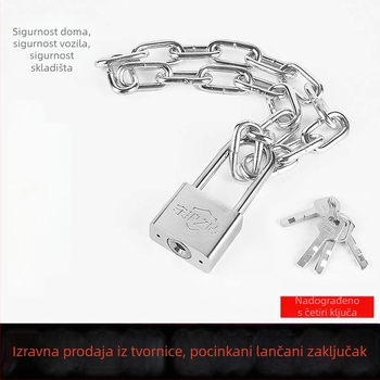 Lančani lokot za bicikle i motocikle, željezni, model 11, marka Three-board ax