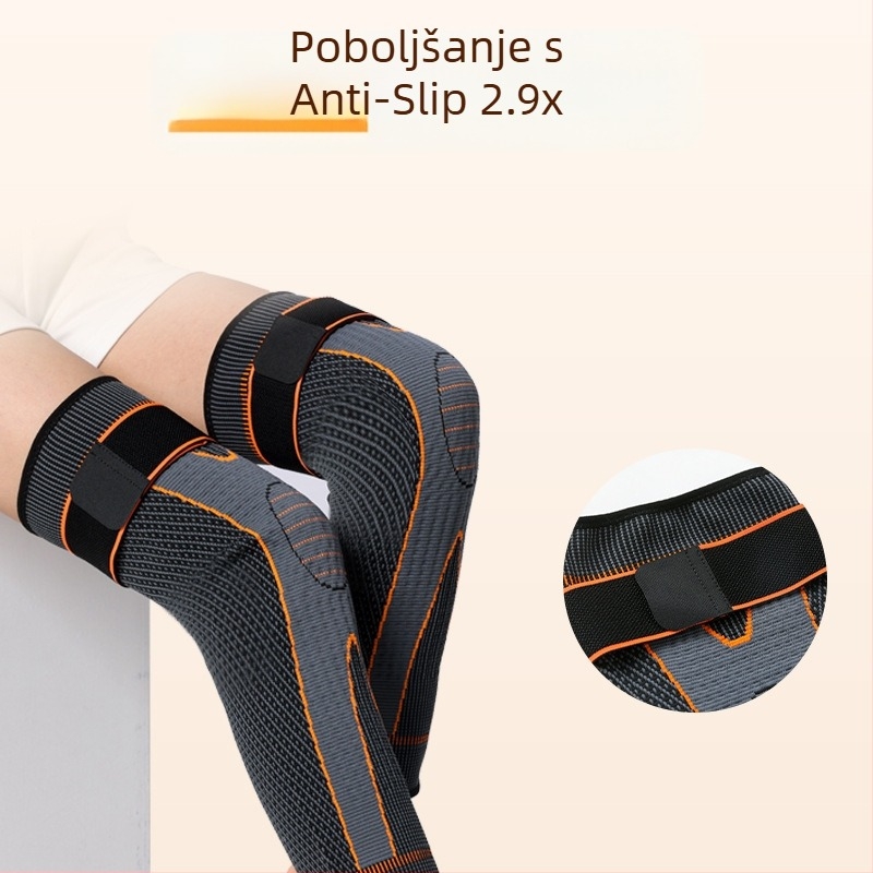 Zaštita za koljeno s Wormwood trakom, poliestersko vlakno, trodimenzionalno grijanje, model Wormwood strap lengthened kneecap, podrijetlo Jinhua Zhejiang