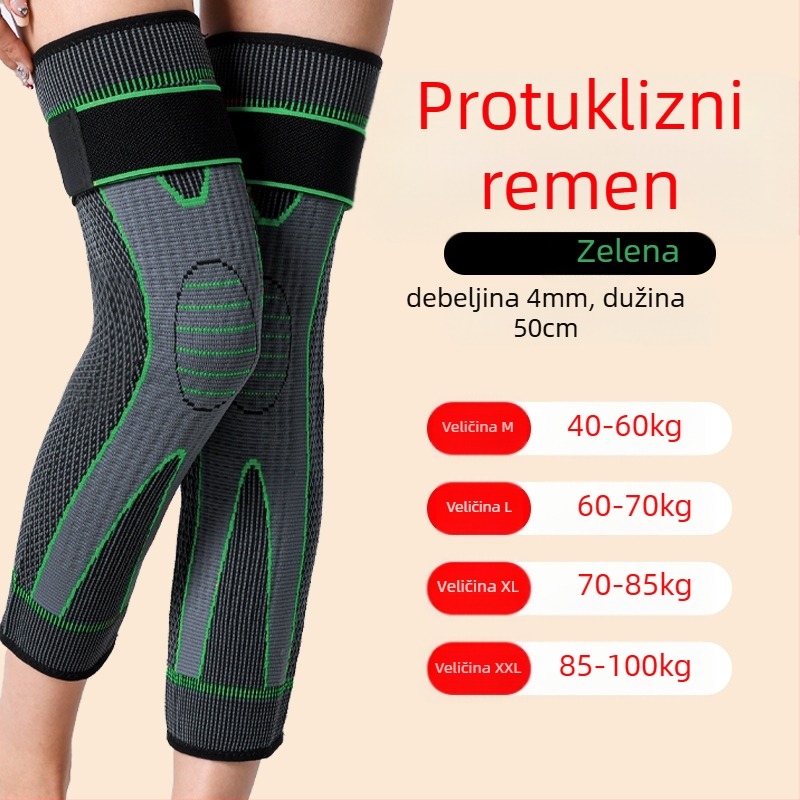 Zaštita za koljeno s Wormwood trakom, poliestersko vlakno, trodimenzionalno grijanje, model Wormwood strap lengthened kneecap, podrijetlo Jinhua Zhejiang