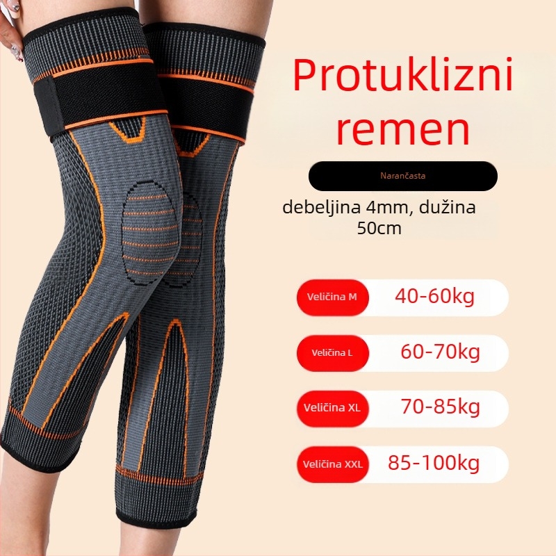 Zaštita za koljeno s Wormwood trakom, poliestersko vlakno, trodimenzionalno grijanje, model Wormwood strap lengthened kneecap, podrijetlo Jinhua Zhejiang