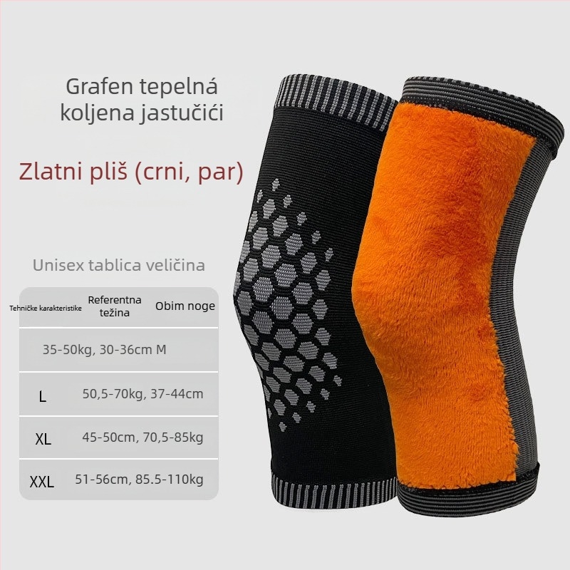 Zaštita za koljeno s Wormwood trakom, poliestersko vlakno, trodimenzionalno grijanje, model Wormwood strap lengthened kneecap, podrijetlo Jinhua Zhejiang
