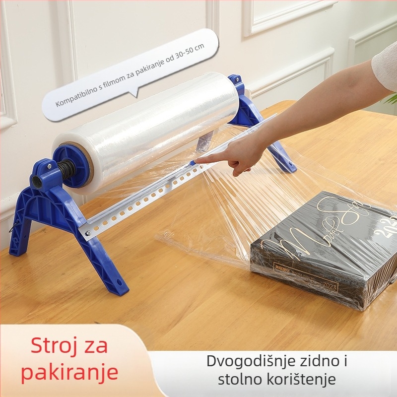 Ručni izvlačni film za catering, stolni sustav za omatanje s rezačem folije, Materijal: Drugo