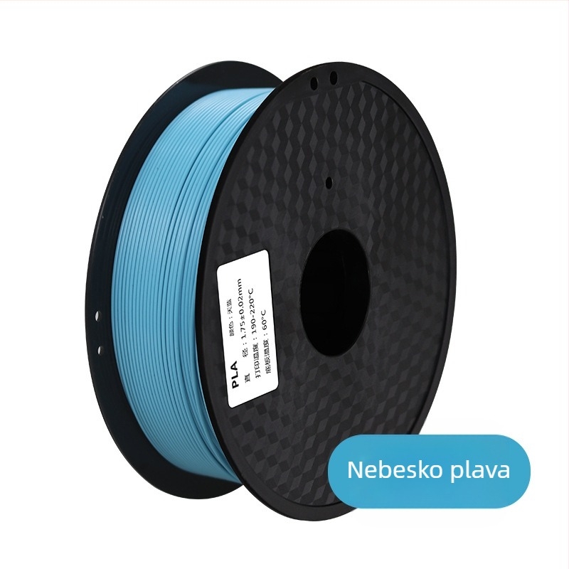 PLA 3D filament za ispis, promjer 1,75 mm, kružni presjek, duljina otprilike 330 m
