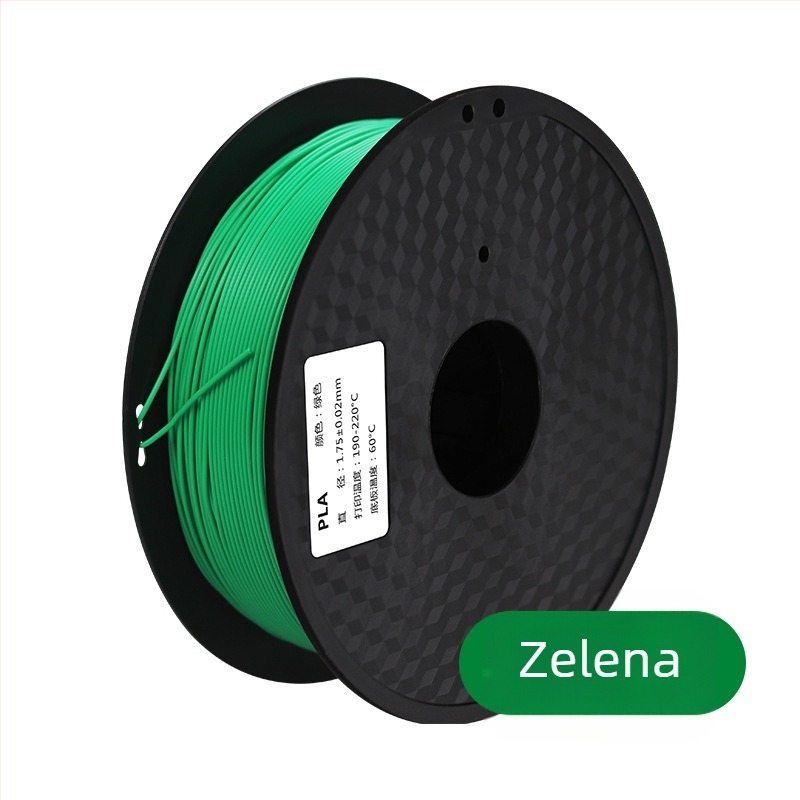 PLA 3D filament za ispis, promjer 1,75 mm, kružni presjek, duljina otprilike 330 m