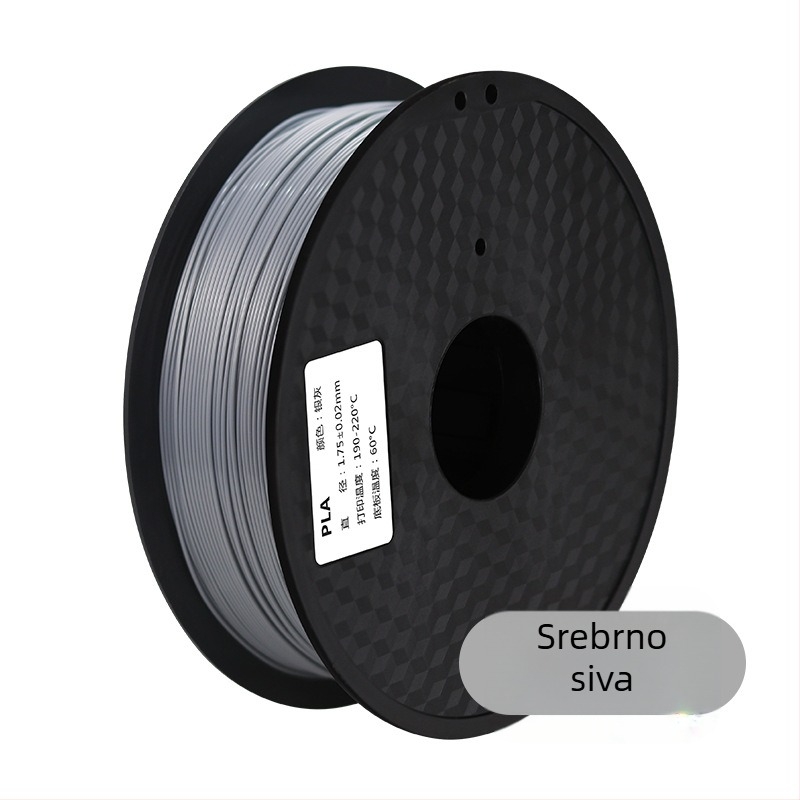 PLA 3D filament za ispis, promjer 1,75 mm, kružni presjek, duljina otprilike 330 m