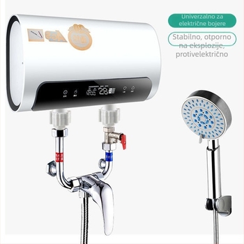 Električni miješajući ventil za bojler — pribor za tuš s U-oblikom miješanja, model 88543, stil moderna jednostavnost