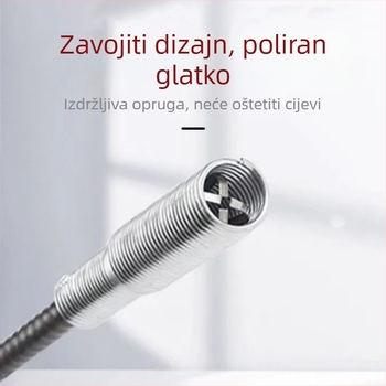 Fleksibilni čistač crijeva s četiri kandže, ručno upravljan, žica, Zhejiang proizvedeno, predstavljen 2022