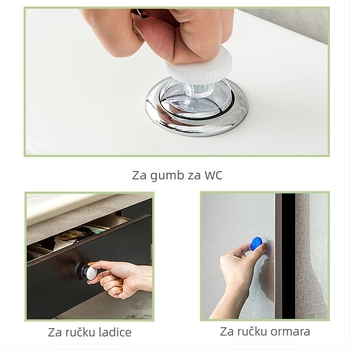 Univerzalni gumb za ispiranje toaleta za spremnik kupaonice (CE certifikat; Materijal: Drugo; Marka: Drugo; Usluga instalacije: Ne)