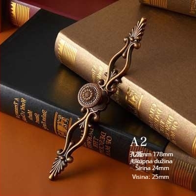 Ručka za vrata i ladice ormarića, cinkova legura, američko- i europsko stil kuhinjskih ormarića