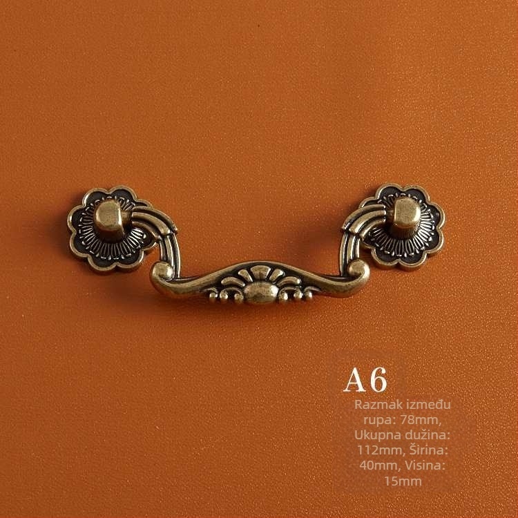 Ručka za vrata i ladice ormarića, cinkova legura, američko- i europsko stil kuhinjskih ormarića