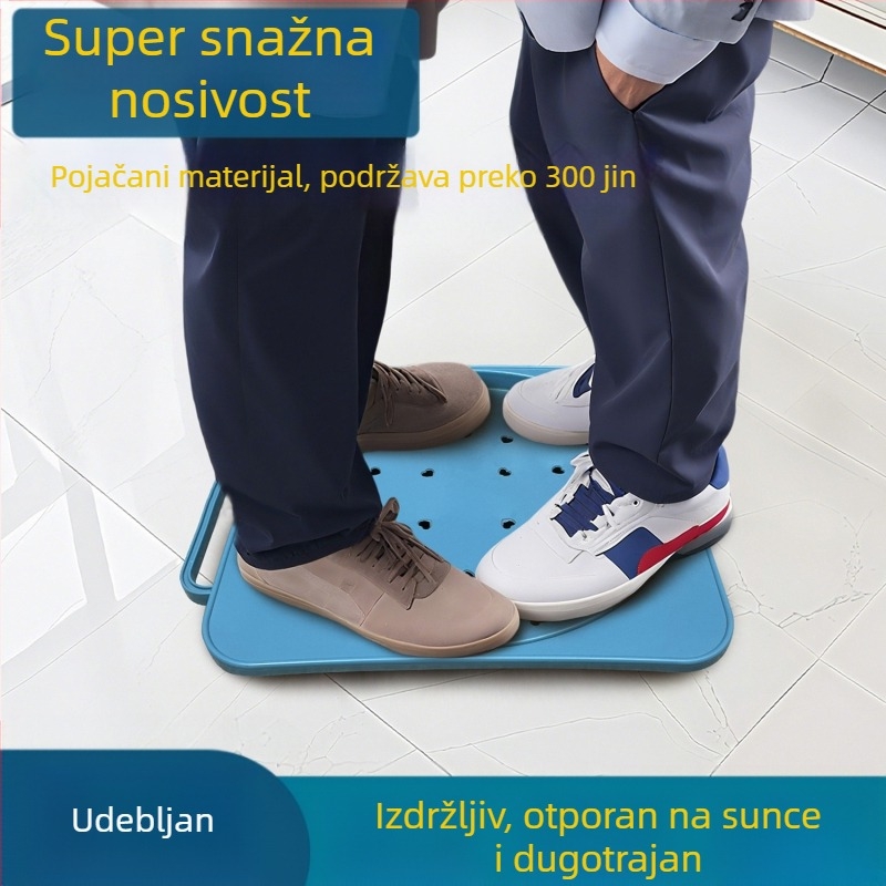 Plastični mobilni stalak za skladištenje plinskih boca – podni stalak, 1 razina, višenamjenski organizator za vrt, balkon, kuhinju, praonicu i spavaću sobu