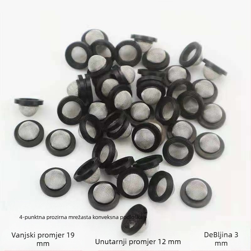 Gumeni brtveni prsten za tuš glavu s filtrom, brtva ulaza bojlera i slavine