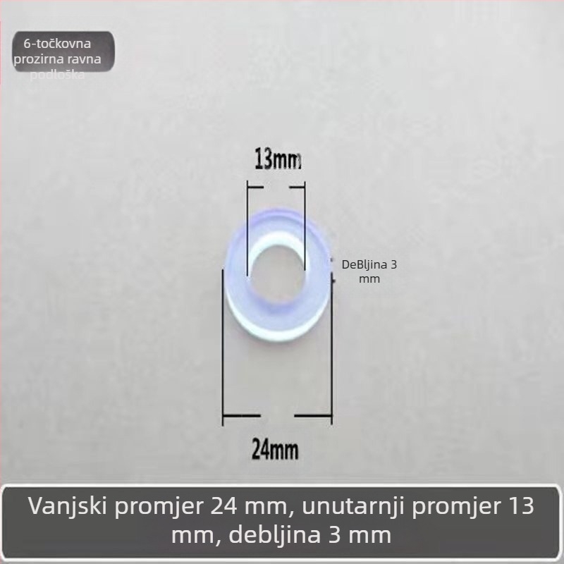 Gumeni brtveni prsten za tuš glavu s filtrom, brtva ulaza bojlera i slavine