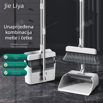 Skup metle i lopatice za prašinu - PP materijal, model 049, 1 komplet, 0,95 kg