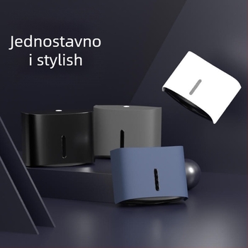 Zidna kutija za papirnate ubruse — ABS, vodootporna, bez bušenja, model 6015