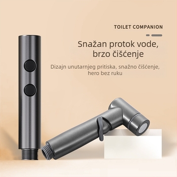 Toaletni sprej za ispiranje s bakrenim tijelom, visokotlačni booster, kućna uporaba