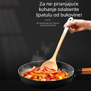 Drvena kuhinjska špatula PLYS/Pales — otporna na visoke temperature