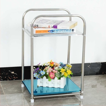 Okrugli kutni stol s prostorom za pohranu, metalna konstrukcija, model 400, montaža potrebna