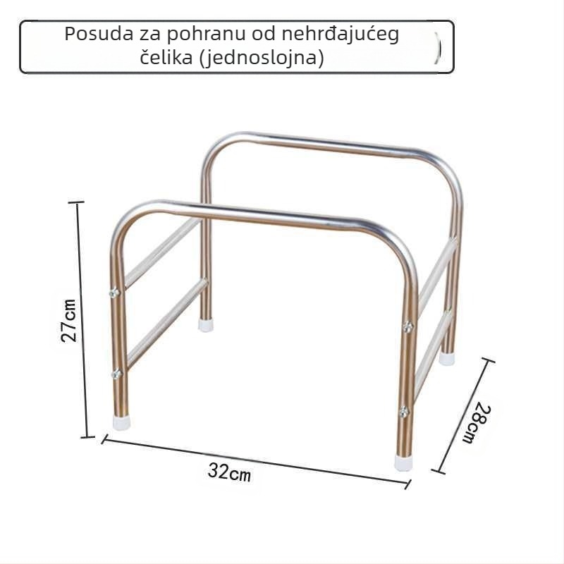 Okrugli kutni stol s prostorom za pohranu, metalna konstrukcija, model 400, montaža potrebna