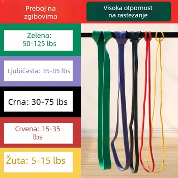 Pomoćni pojas za zgibove - Unisex fitnes otporna traka za leđa, kompatibilna s šipkom za zgibove - Materijal: Drugi