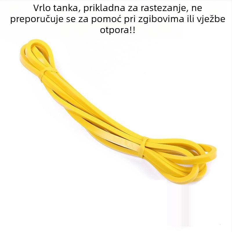 Pomoćni pojas za zgibove - Unisex fitnes otporna traka za leđa, kompatibilna s šipkom za zgibove - Materijal: Drugi