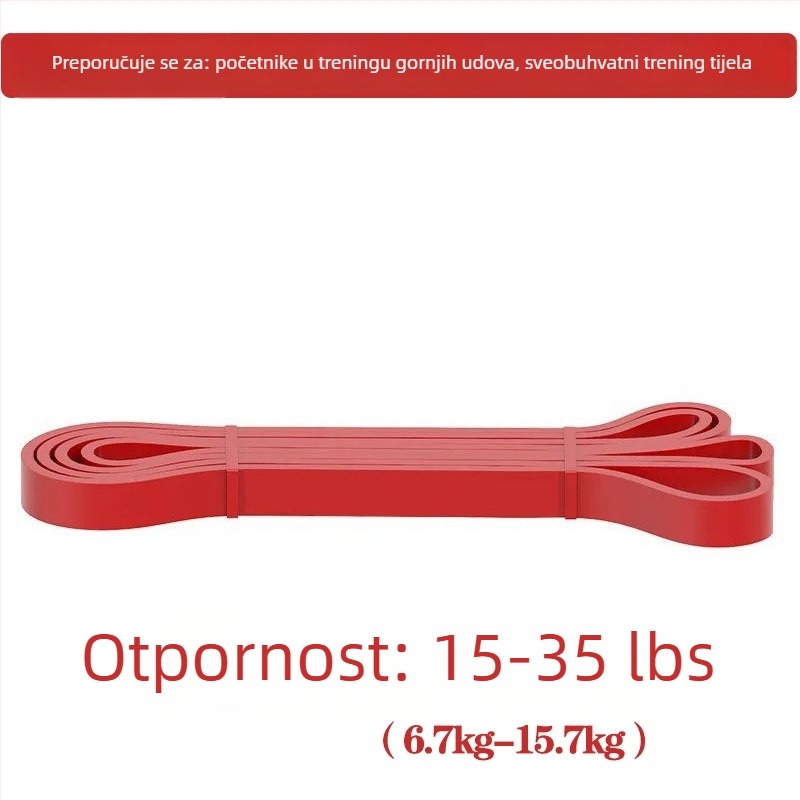 Pomoćni pojas za zgibove - Unisex fitnes otporna traka za leđa, kompatibilna s šipkom za zgibove - Materijal: Drugi