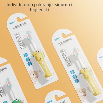 Dječja ručna četkica za zube s mekanim čekinjama, za djecu; paket od 288 komada; Brand: Other