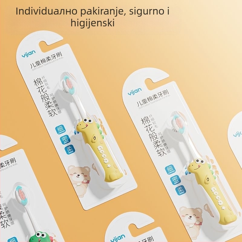 Dječja ručna četkica za zube s mekanim čekinjama, za djecu; paket od 288 komada; Brand: Other