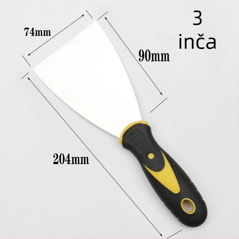 Dr. Strong špatula za kit od nehrđajućeg čelika — za ukrašavanje i kućnu upotrebu; porijeklo: Shandong; model: Stainless steel; serija: Stainless steel