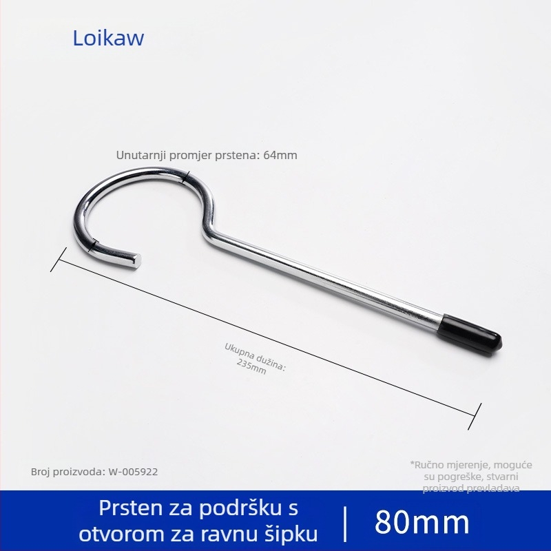 Laboratorijski metalni stalak s prstenom za boce i podrškom za grijanje staklenki