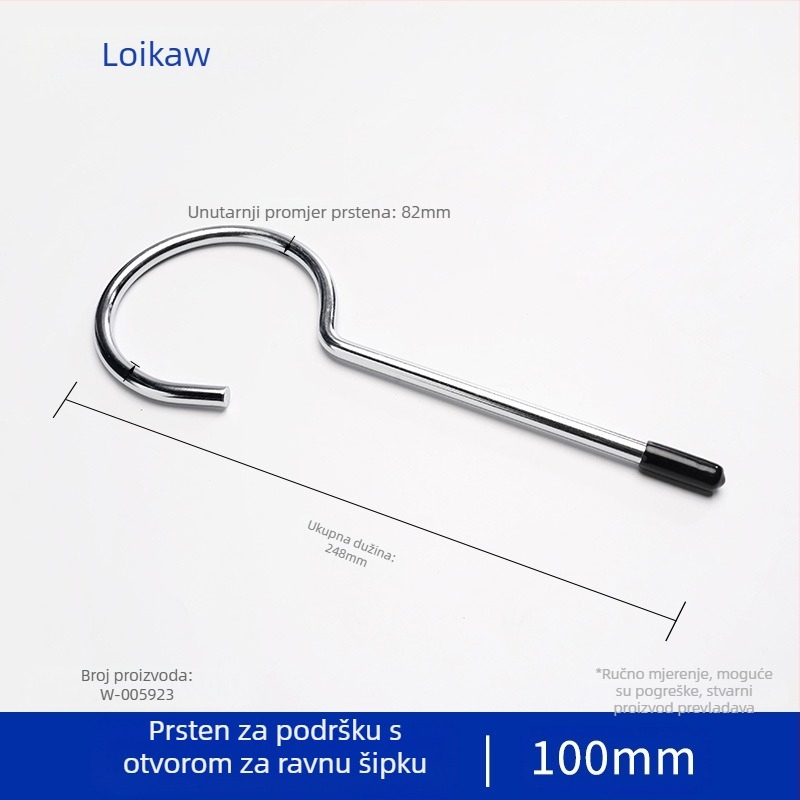 Laboratorijski metalni stalak s prstenom za boce i podrškom za grijanje staklenki