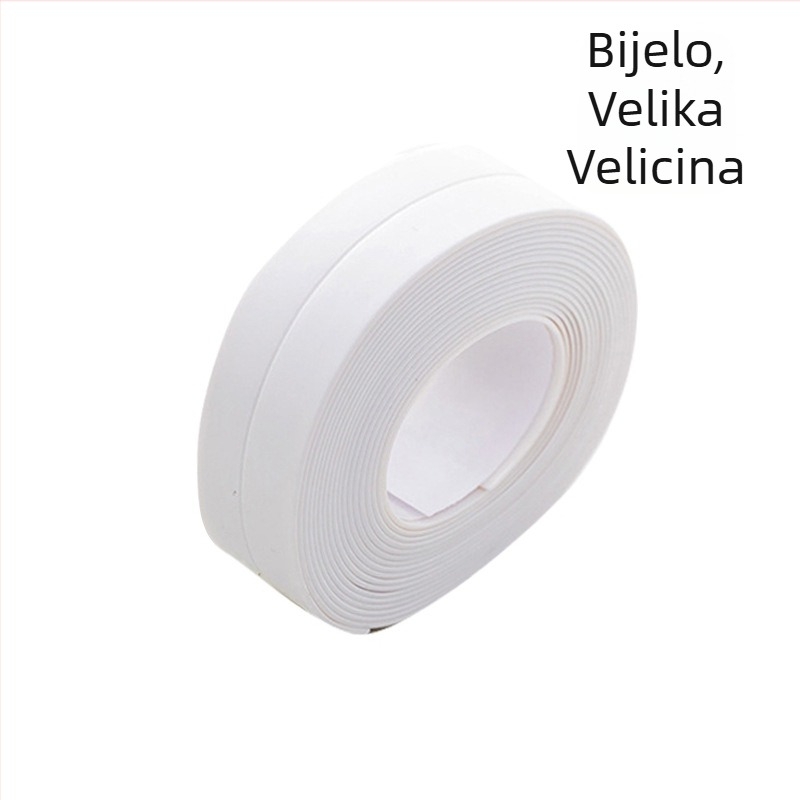 Kutna traka za kuhinju i kupaonu – vodootporna i otporna na plijesan, PVC podloga; Uvoz: Ne; Marka: Druga