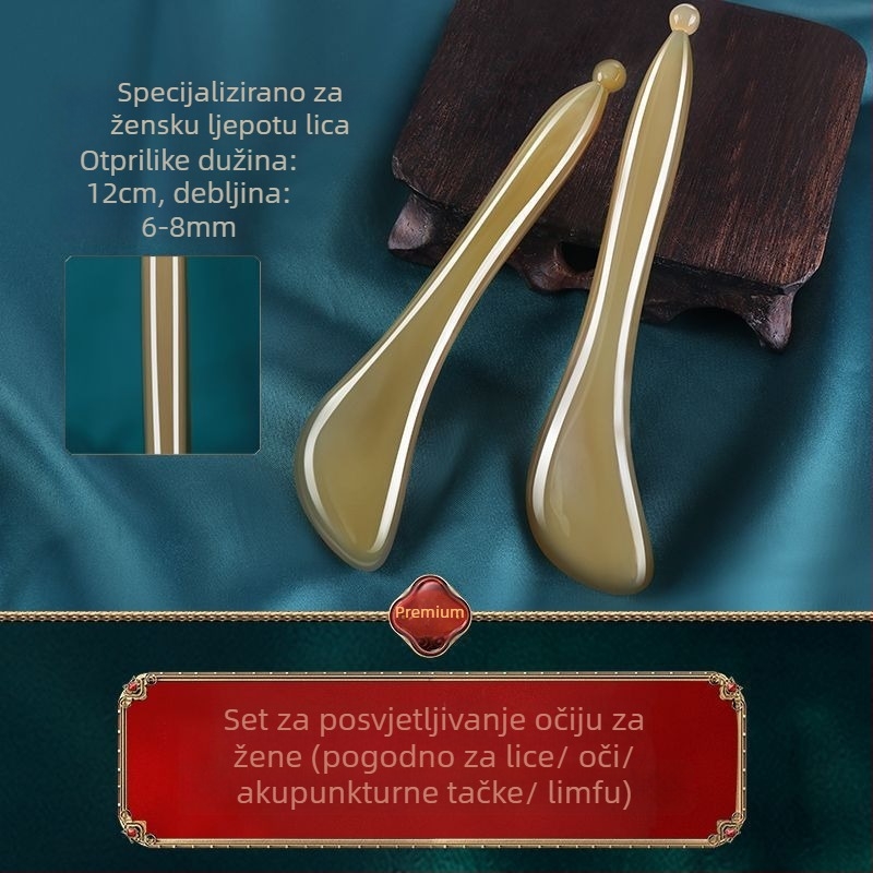 Fluorescent Plastična Ploča za Masažu Lica – Plastika, Dvije Dijelova Set