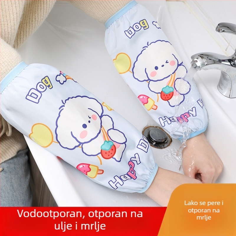 Vodootporne karikature kuhinjske rukavice za djecu – perive, otporne na mrlje, za kuhinju, uzrast 3–13 godina