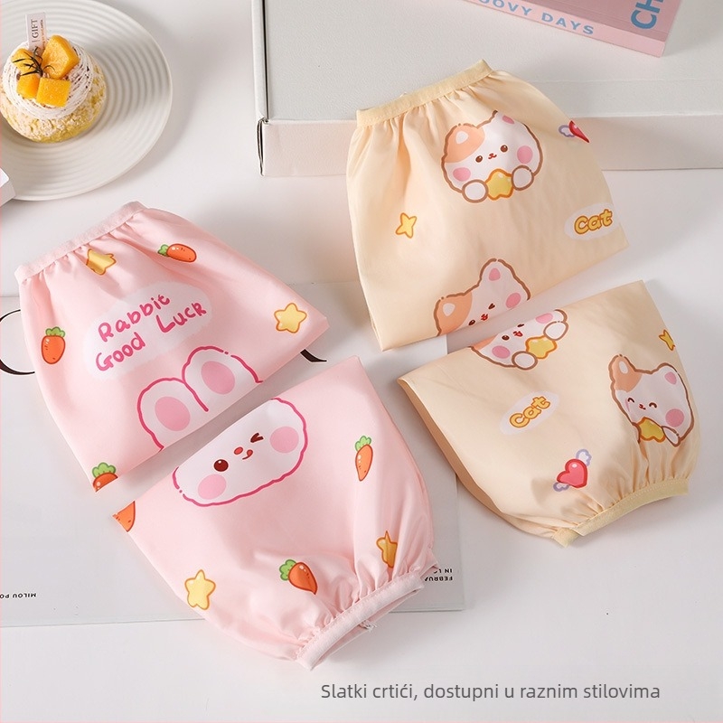 Vodootporne karikature kuhinjske rukavice za djecu – perive, otporne na mrlje, za kuhinju, uzrast 3–13 godina