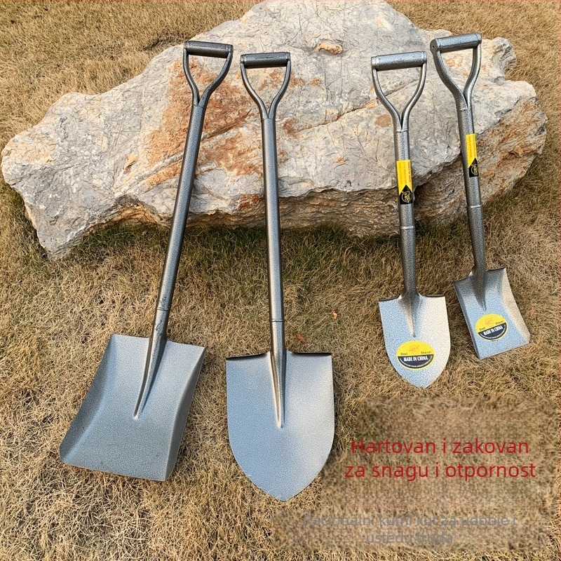 Lopata od manganskog čelika, jednostruka konstrukcija, za kopanje