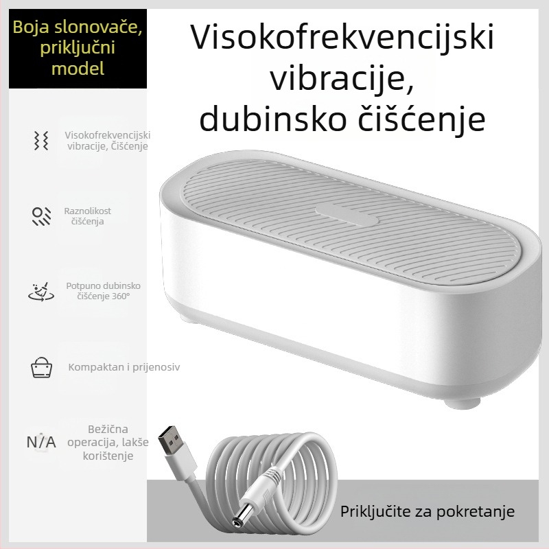 Čistač naočala - mehanički način rada, USB napajanje, kapacitet 301-500 ml, PP osnova, parni čistač