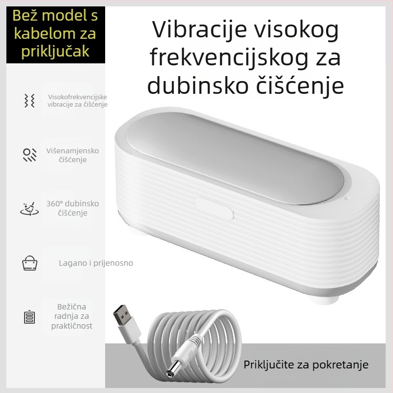 Čistač naočala - mehanički način rada, USB napajanje, kapacitet 301-500 ml, PP osnova, parni čistač