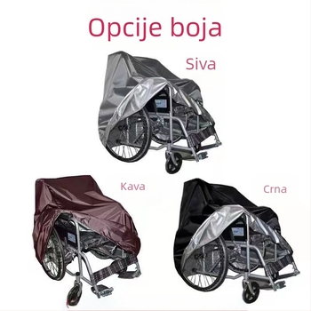 Poliesterska zaštitna navlaka za vanjska električna invalidska kolica i mobilni skuter — vodootporna i prašnjot otporna, nordijski stil