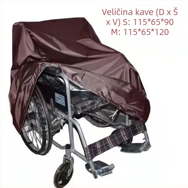 Poliesterska zaštitna navlaka za vanjska električna invalidska kolica i mobilni skuter — vodootporna i prašnjot otporna, nordijski stil