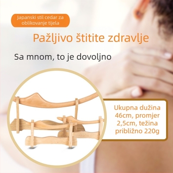 Massagerska štapić za lice i tijelo za bodnu masažu i meridijansku terapiju – konturiranje i valjanje (Specifikacije: 26; Logotip ispisan: Da; Prilagodba: Da; Broj medicinskog uređaja: T/LMMX 001-2021)