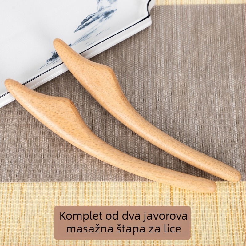 Massagerska štapić za lice i tijelo za bodnu masažu i meridijansku terapiju – konturiranje i valjanje (Specifikacije: 26; Logotip ispisan: Da; Prilagodba: Da; Broj medicinskog uređaja: T/LMMX 001-2021)