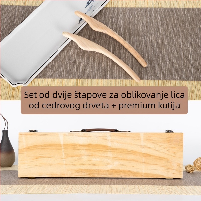 Massagerska štapić za lice i tijelo za bodnu masažu i meridijansku terapiju – konturiranje i valjanje (Specifikacije: 26; Logotip ispisan: Da; Prilagodba: Da; Broj medicinskog uređaja: T/LMMX 001-2021)